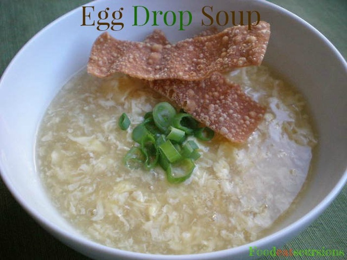 Easy Egg Drop Soup foodeatscursions